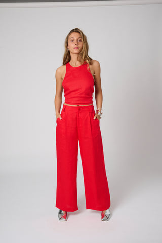 Jour Pant - Red